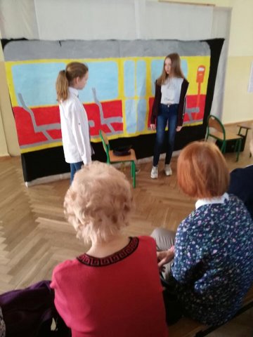 Przedstawienie w SP2 05.04.17